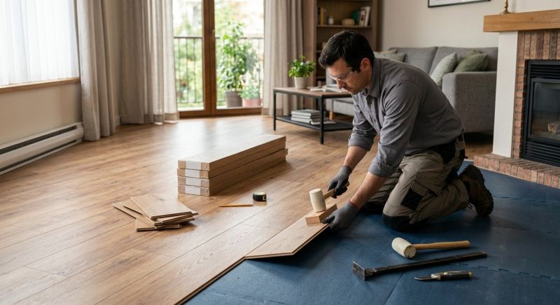 Laminate Floor Installation in Barnegat Light, NJ
