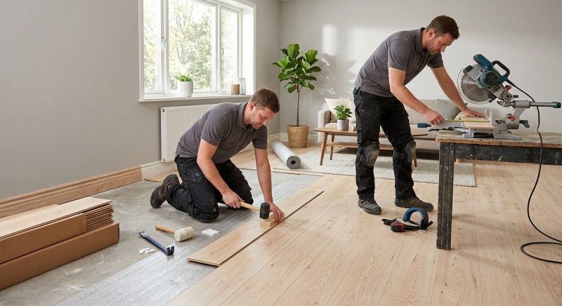Laminate Floor Installation in Barnegat Light, NJ