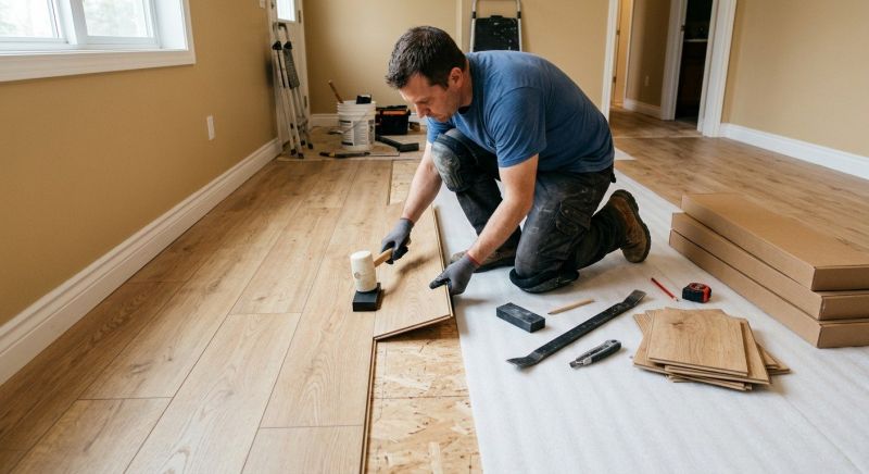 Laminate Floor Installation in Millstone Township, NJ