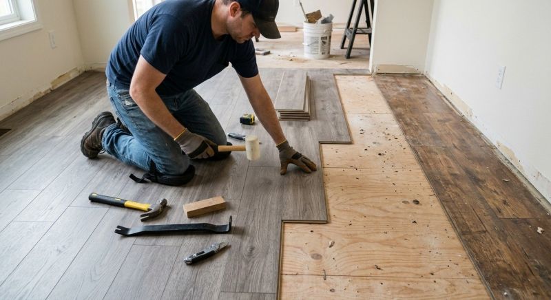 Laminate Floor Replacement in Freehold, NJ
