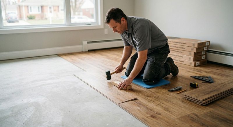 Linoleum Floor Installation in Asbury Park, NJ