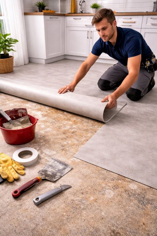Linoleum Floor Installation in West Long Branch, NJ