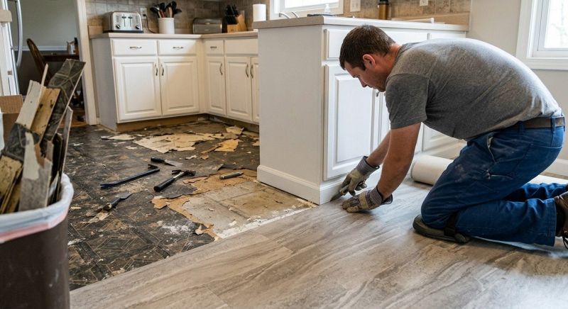 Linoleum Flooring Replacement in Point Pleasant Beach, NJ