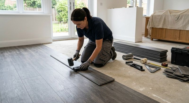 Luxury Vinyl Tile Installation in Manasquan, NJ