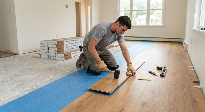 Lvt Flooring Installation in Brick, NJ