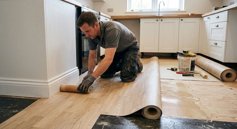 Sheet Linoleum Installation in Barnegat Light, NJ